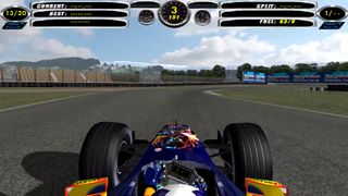 F1 Challenge VB gameplay