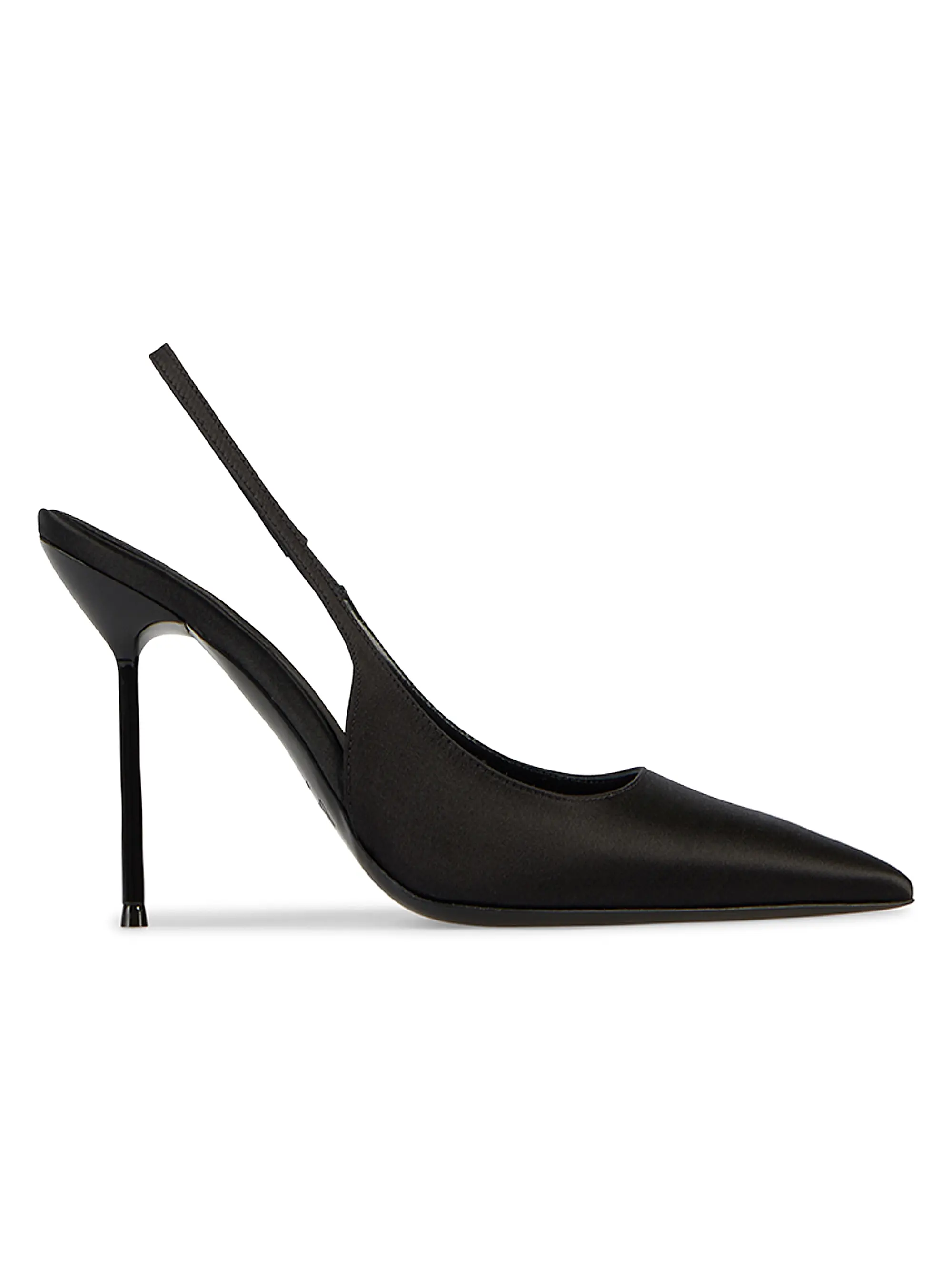 Lidia 105mm Satin Slingback Pumps