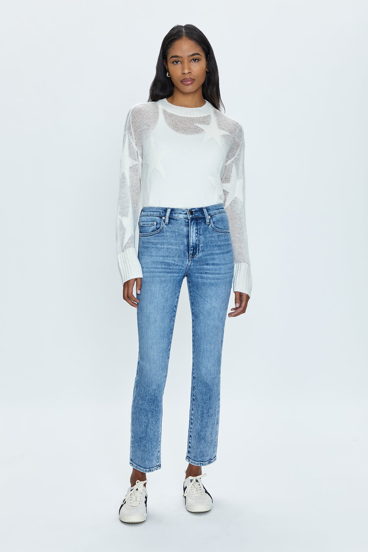 Madi High Rise Slim Jean - Silverlake - Silver Lake / 23