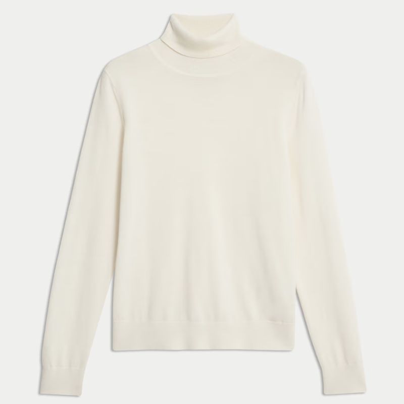 M&amp;amp;S, Pure Merino Wool Roll Neck Jumper