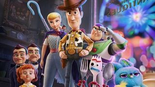 Woody, Bo and Buzz in Toy Story 4
