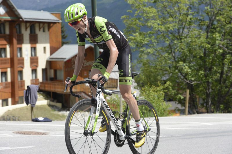 Daniel Martin (Cannondale-Garmin) climbing