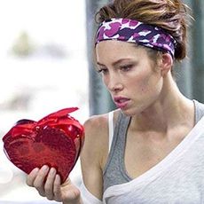 Jessica Biel in a scene from "Valentine's Day"