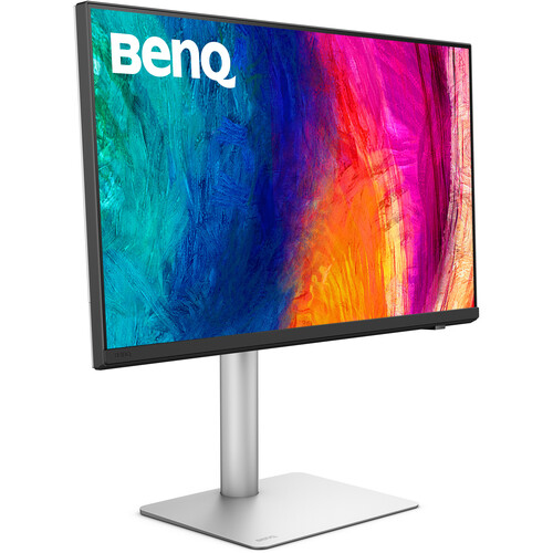 BenQ PD2730S 5K monitor in a white square