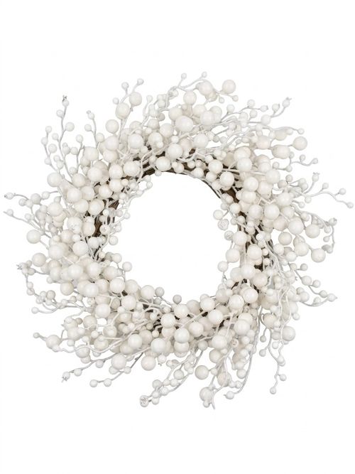 White Berry 20inch Winter Wreath