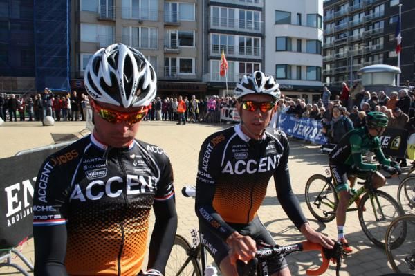 Leif Hoste (right) has had a strong start to the Classics
