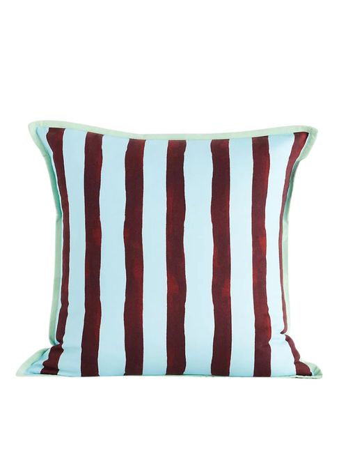Damson Madder Cotton Printed Pillow