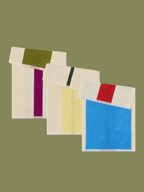Cotton Towel Set Combed, Set of 3