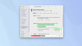 How to back up an iPhone