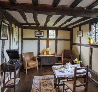 Interior of Alfriston Clergy, in the care of the National Trust