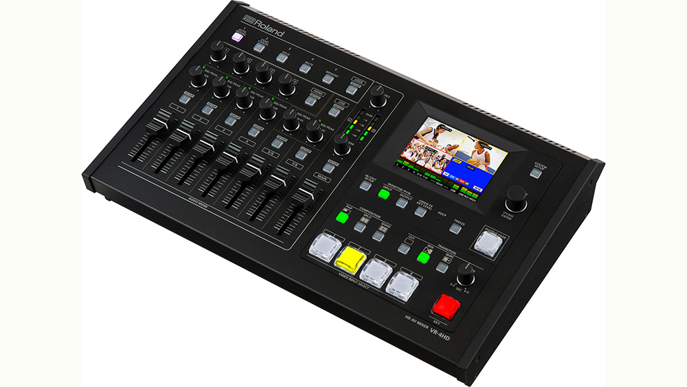 Roland Launches VR-4HD High-Definition AV Mixer