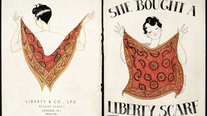 liberty 150 anniversary silk scarf