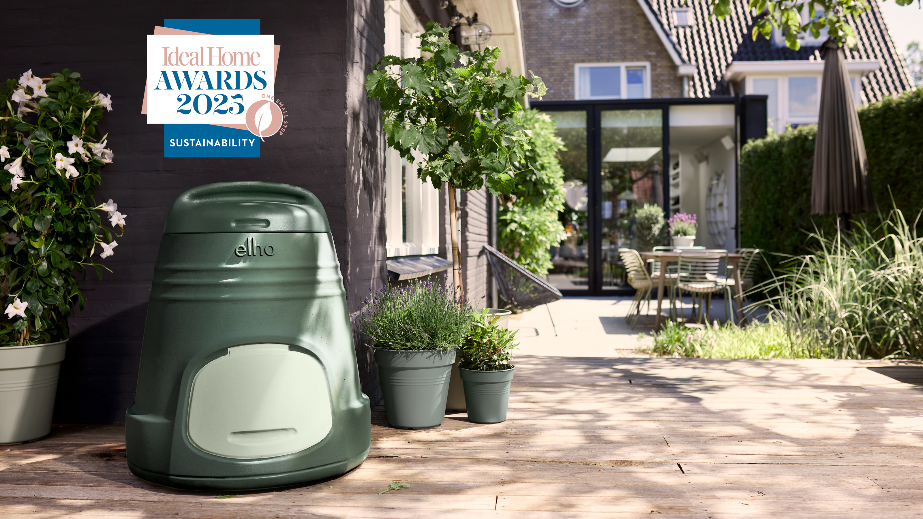 elho green basics compost bin