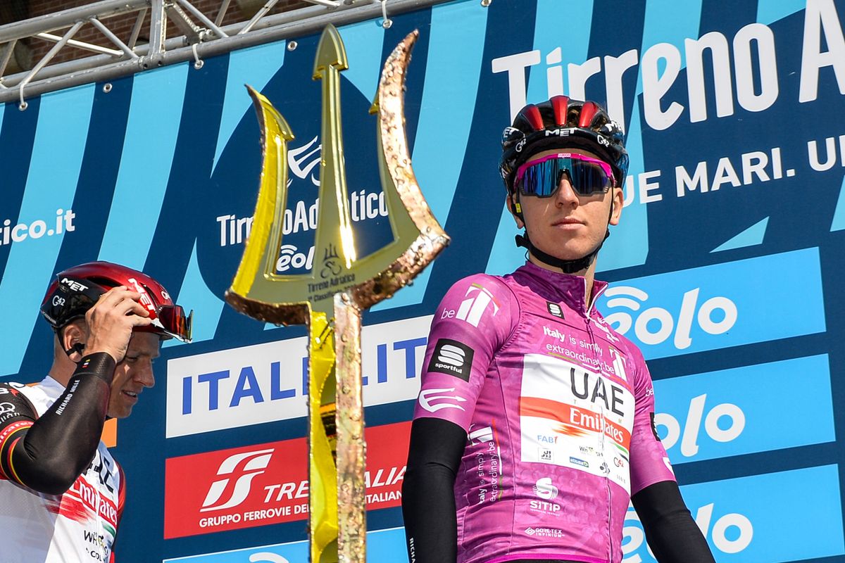 Tirreno Adriatico 2022 - 57th Edition - 2nd stage Camaiore - Sovicille 219 km - 08/03/2022 - Tadej Pogacar (SLO - UAE Team Emirates) - photo Tommaso Pelagalli/SprintCyclingAgency&Acirc;&copy;2022
