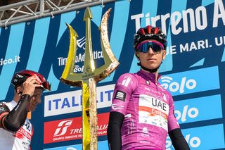 Tirreno Adriatico 2022 - 57th Edition - 2nd stage Camaiore - Sovicille 219 km - 08/03/2022 - Tadej Pogacar (SLO - UAE Team Emirates) - photo Tommaso Pelagalli/SprintCyclingAgencyÂ©2022