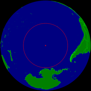 The "oceanic pole of inaccessibility," called Point Nemo.