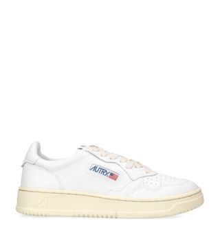 Womens Autry White Leather Medalist Low-Top Sneakers | Harrods Uk