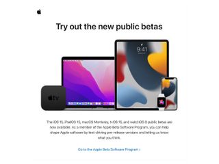 Apple Beta Software Program Email August
