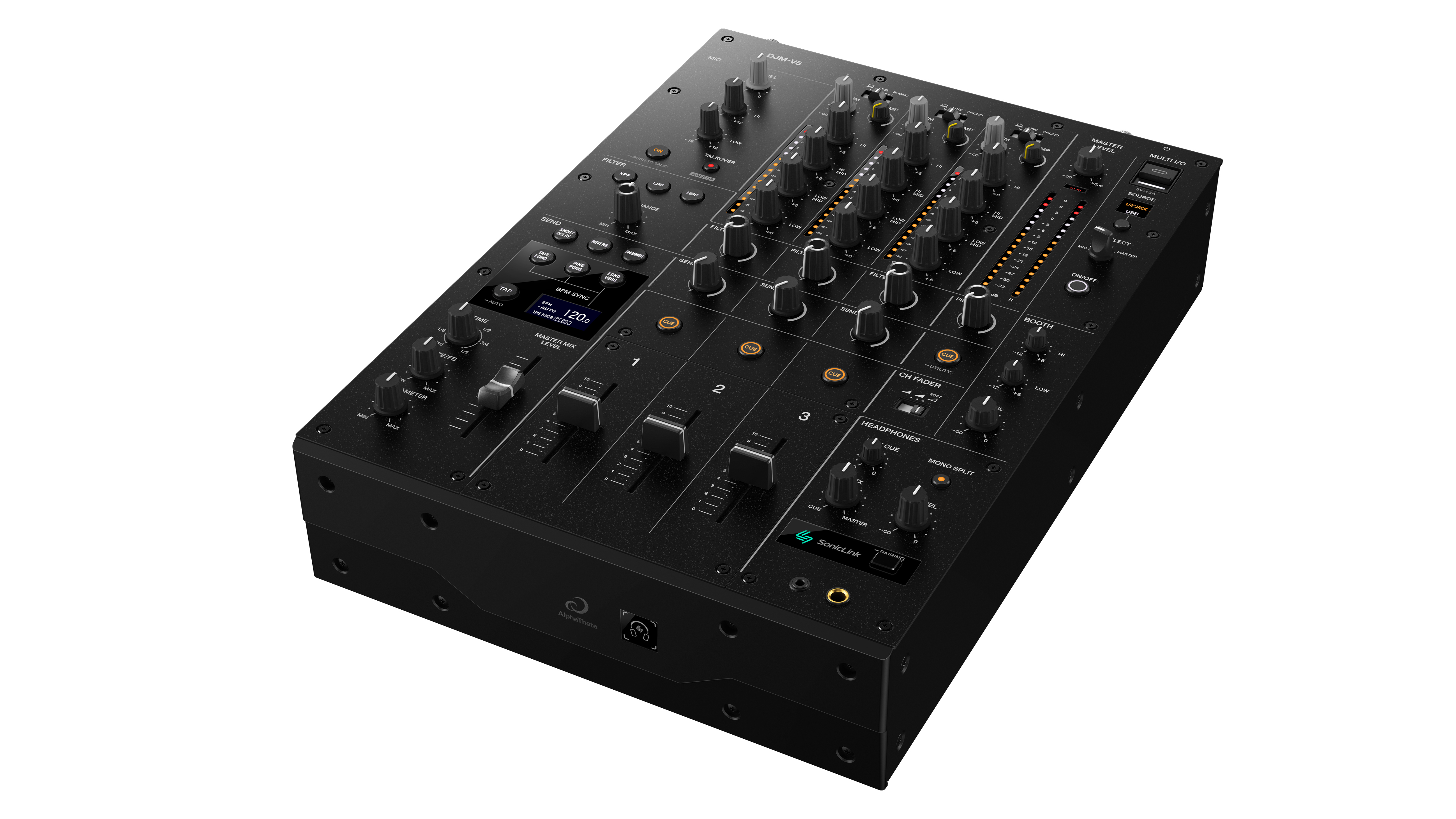 AlphaTheta DJM-V5 3-channel DJ mixer