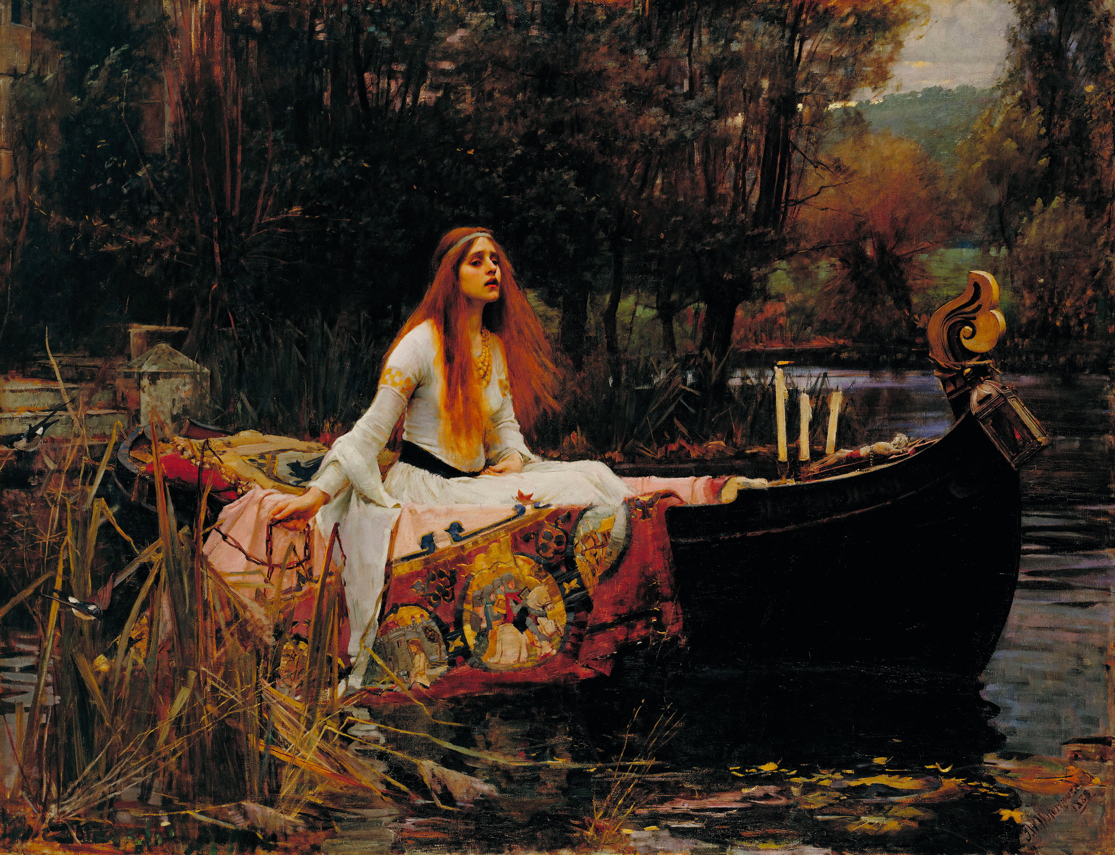 John William Waterhouse - Lady Shalott 1888