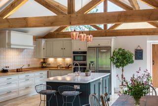 oak frame kitchen