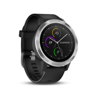 Garmin Vívoactive 3 Black Silicone Slate Save 47%, was £255, now £134.95