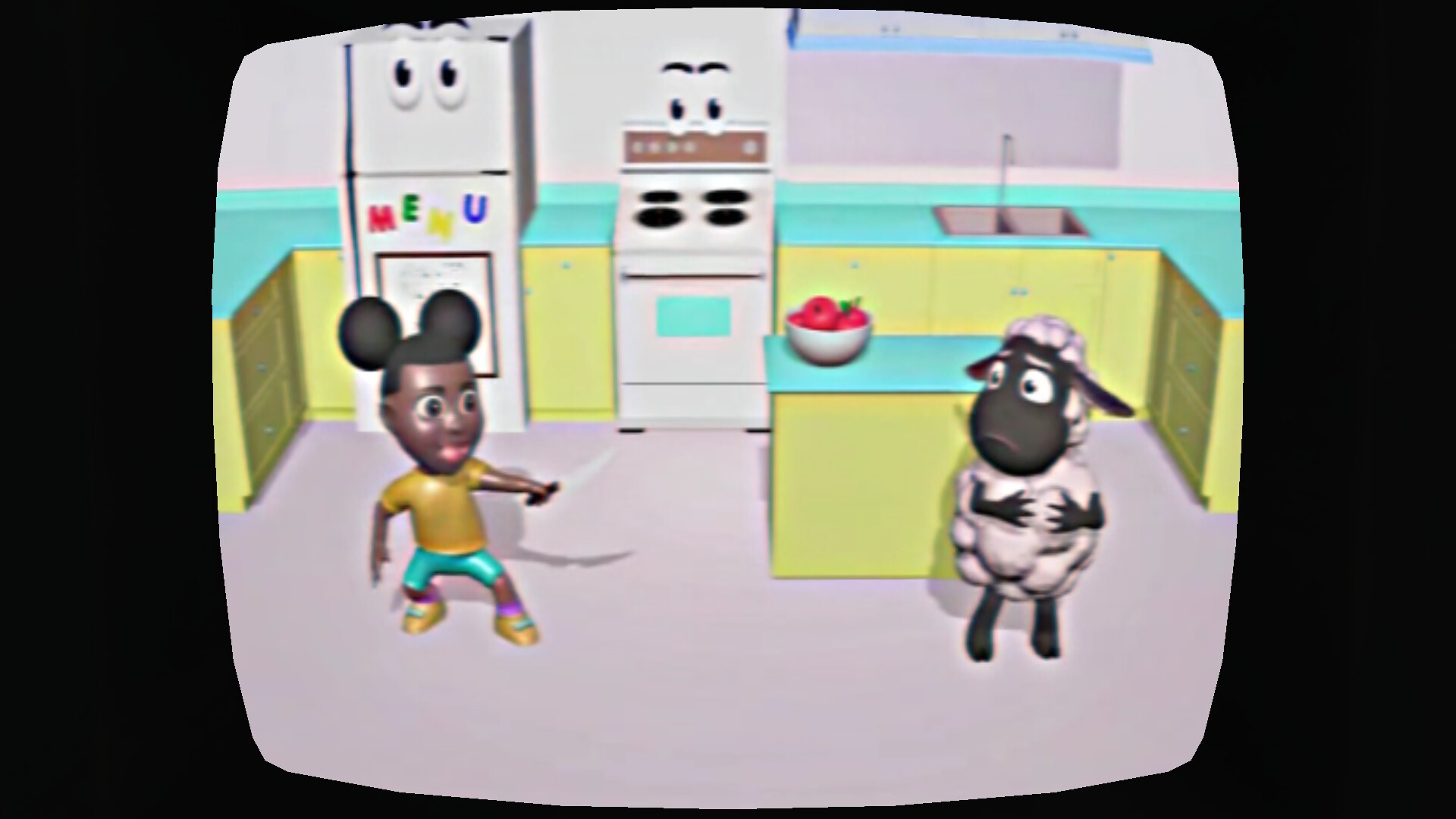 Children's Cartoon-Themed Horror Game 'Amanda the Adventurer