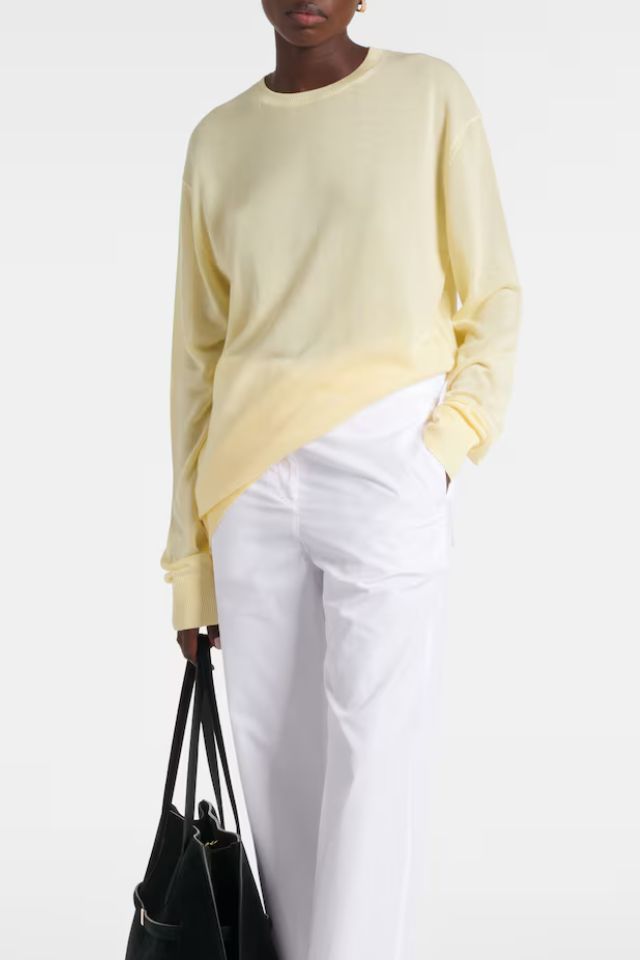 Toteme Oversized semi-sheer sweater