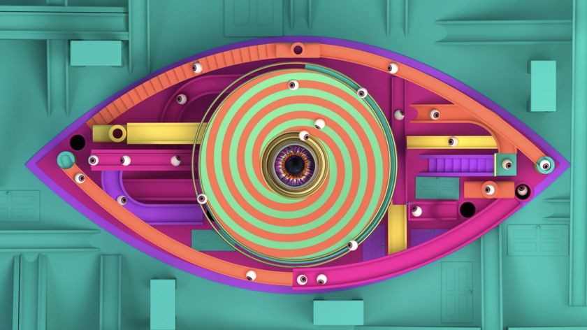 The Big Brother UK season 22 eye logo