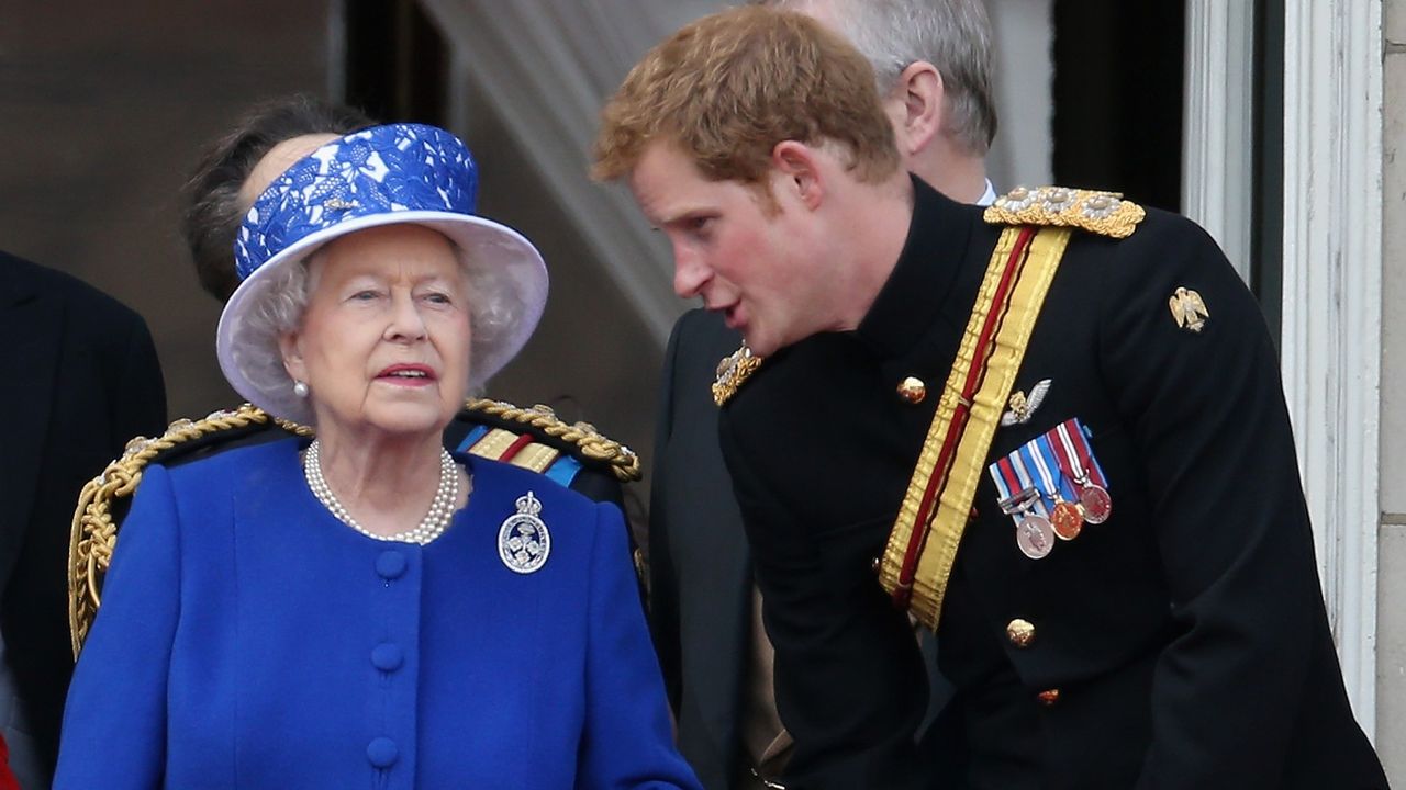 Queen Elizabeth Prince Harry