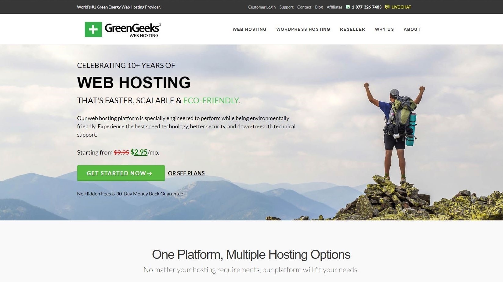 GreenGeeks best web hosting