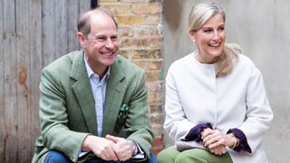 Prince Edward, Earl of Wessex and Sophie, Countess of Wessex visit Vauxhall City Farm