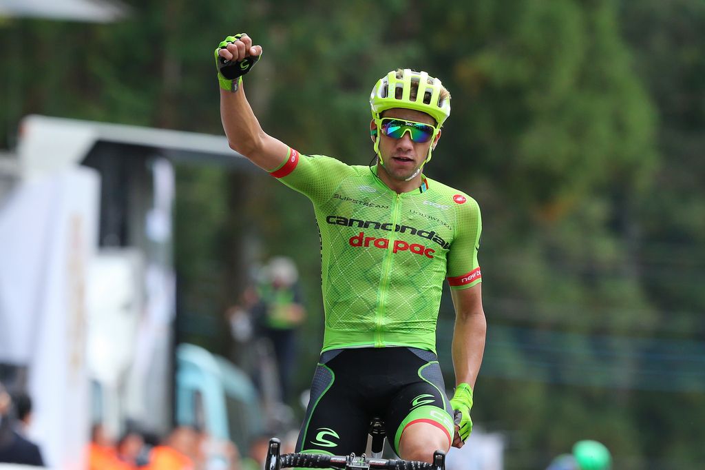 Davide Villella (Cannondale-Drapac) wins the Japan Cup on his final day of racing for 2016