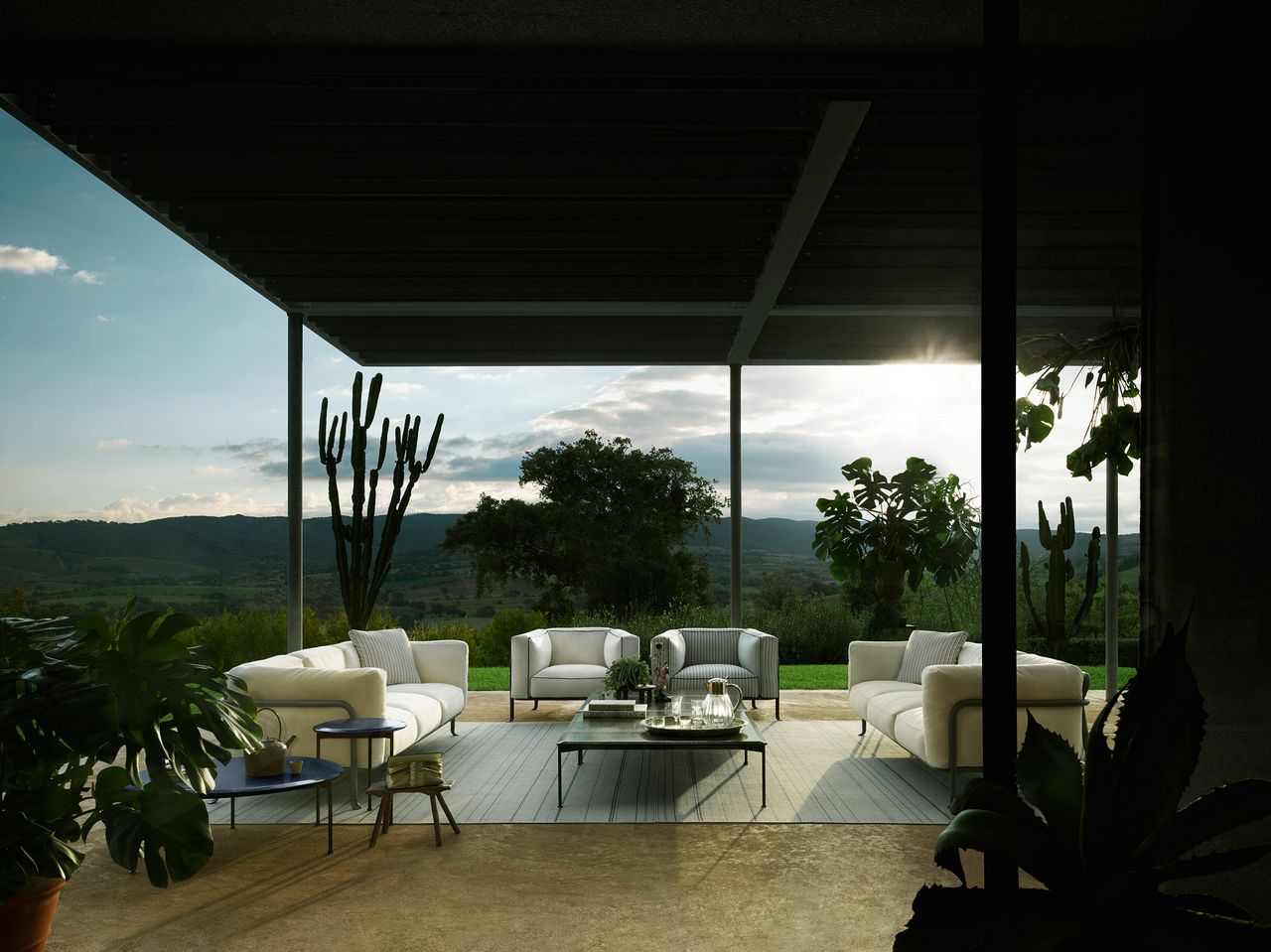 Outdoor furniture by Piero Lissoni for B&amp;B Italia