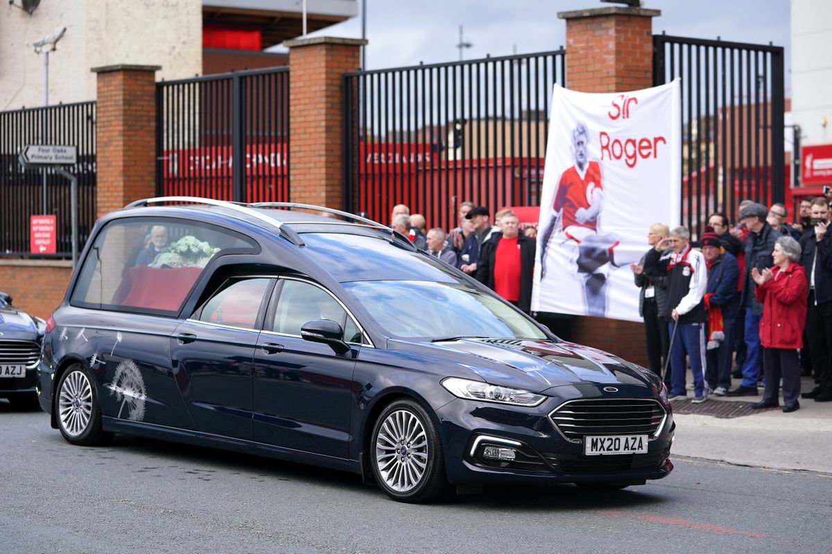 Roger Hunt funeral