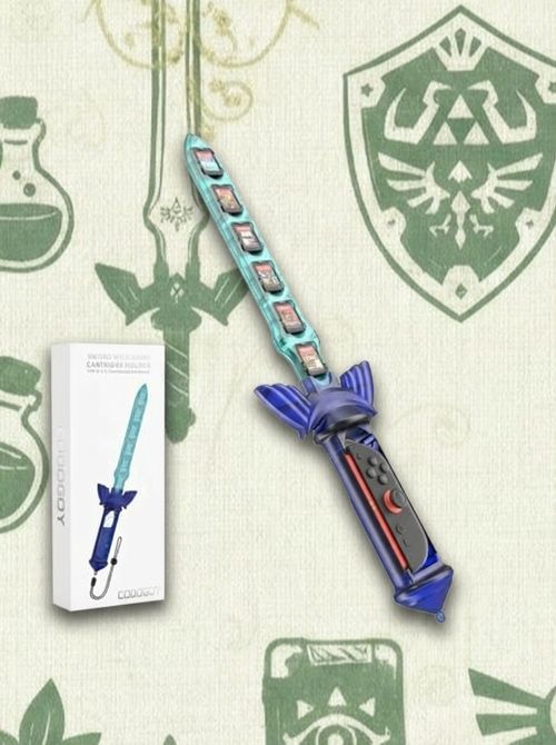 Skyward Sword Switch Controller and Game Cartridge holder