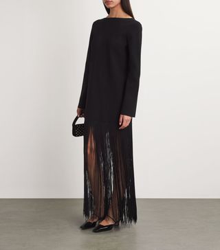 Fringed Paley Maxi Dress