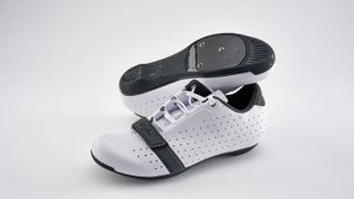 Rapha classic cycling shoes on white background