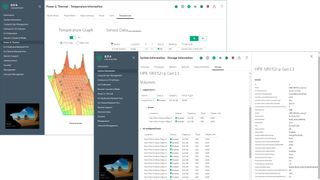 The dashboard for the HPE ProLiant DL345 Gen11