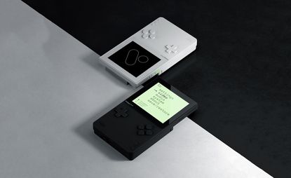 Analogue Pocket in black and white
