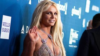Britney Spears attends an awards ceremony in Los Angeles in April 2018