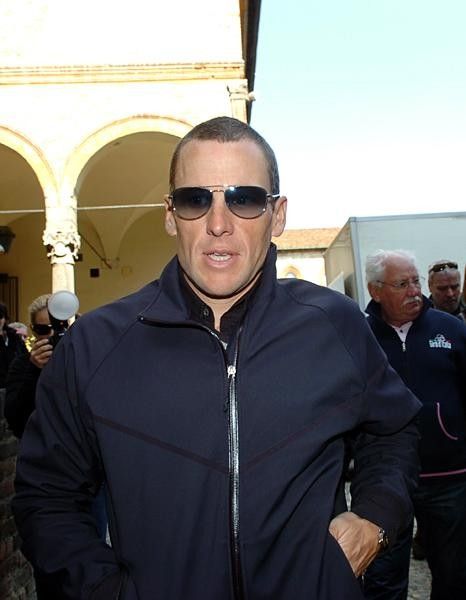 Armstrong spoke to the press on the eve of Milano-Sanremo