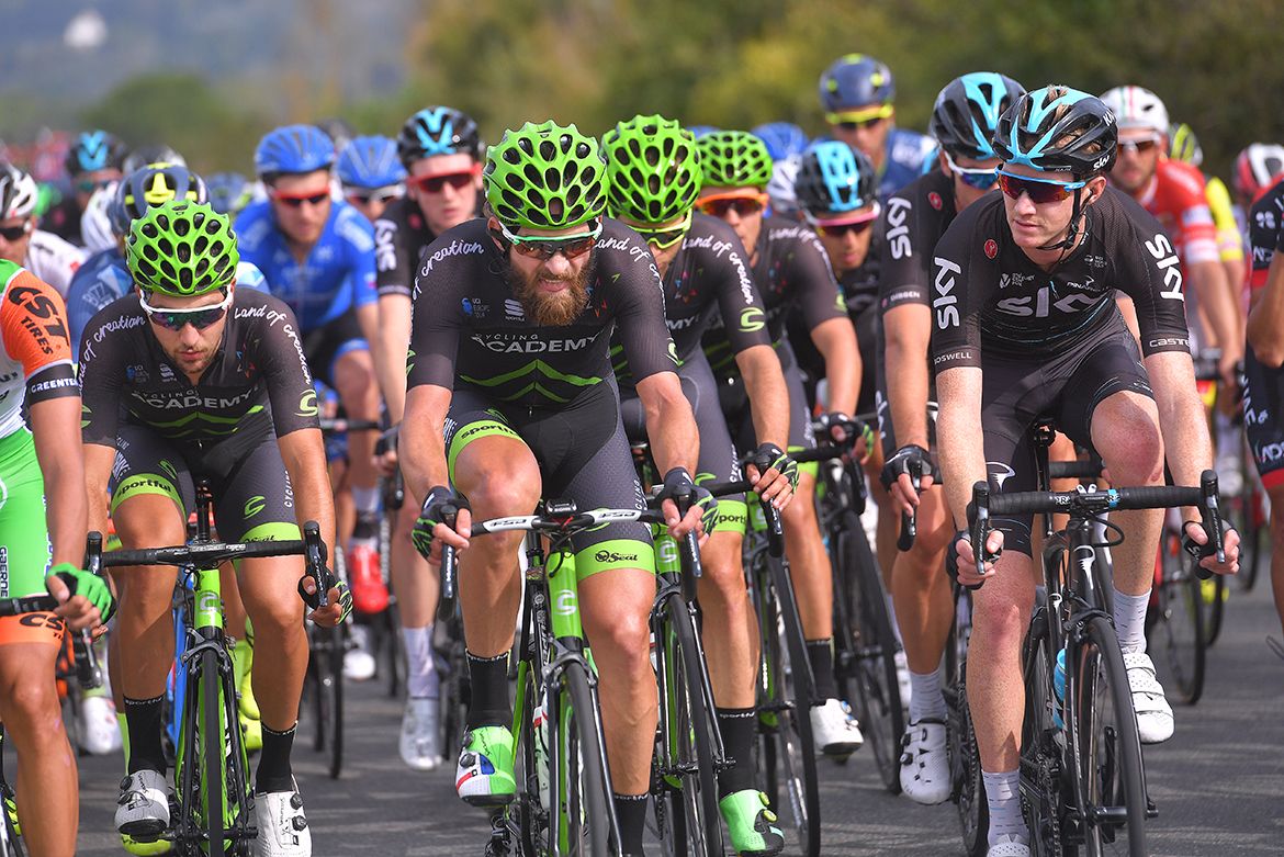 Dan Craven (Israel Cycling Academy) pulls through