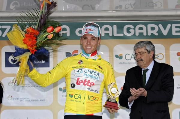 Philippe Gilbert (Omega Pharma - Lotto) remains in the race lead after stage 2.