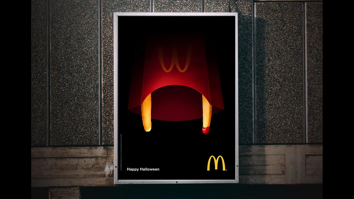 Ingenious McDonald's Halloween ad is an hit Creative Bloq