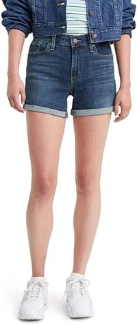 Levi's Women's Mid Length Shorts | was $44.50 | now $31.15 | save $13.35 (30%)