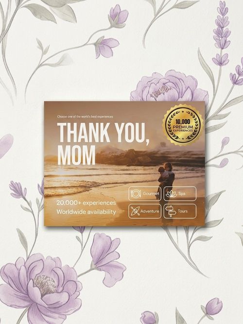 Thank You, Mom experience gift box