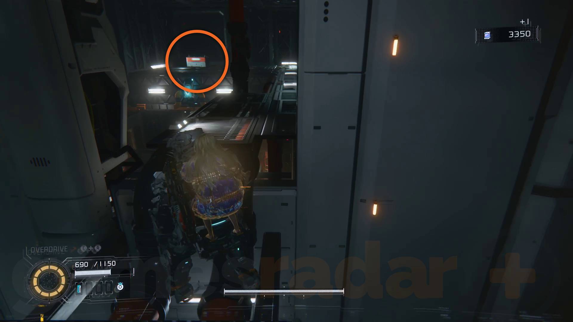 Pragmata MPA collectibles lim recycling facility safe box on top of gantry