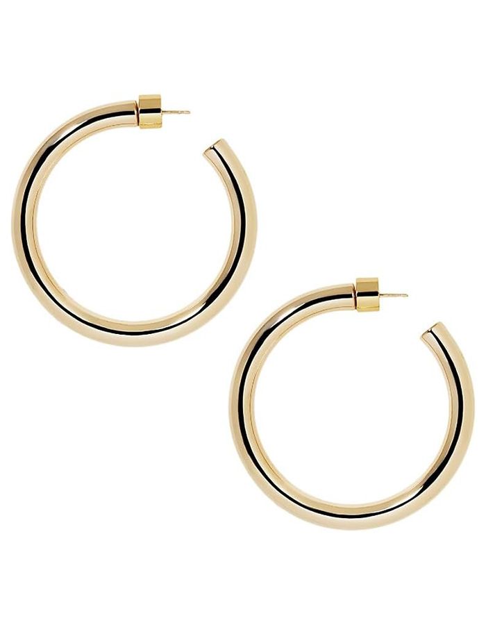 JENNIFER FISHER, 10k Gold Huggies Earrings