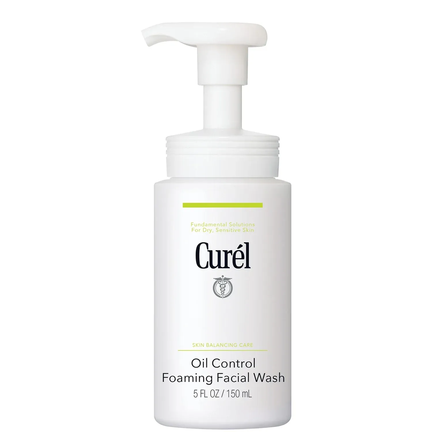 Cur&eacute;l Skin Balancing Care Oil Control Foaming Facial Wash for Sensitive Skin 150ml